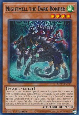 Nightmell the Dark Bonder (MP23-EN133) - Rare - 25th Anniversary Tin: Dueling Heroes Mega Pack