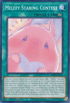 Melffy Staring Contest (MP23-EN141) - Common - 25th Anniversary Tin: Dueling Heroes Mega Pack