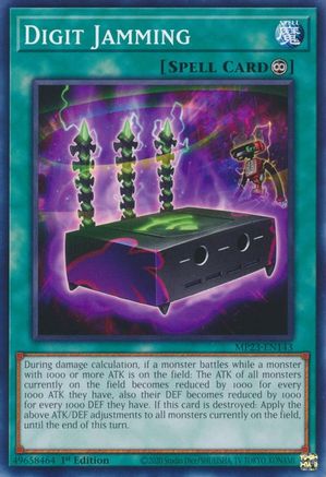 Digit Jamming (MP23-EN143) - Common - 25th Anniversary Tin: Dueling Heroes Mega Pack