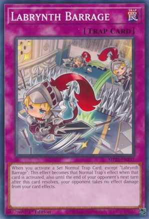 Labrynth Barrage (MP23-EN237) - Common - 25th Anniversary Tin: Dueling Heroes Mega Pack