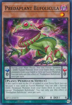 Predaplant Bufolicula (MP23-EN070) - Common - 25th Anniversary Tin: Dueling Heroes Mega Pack