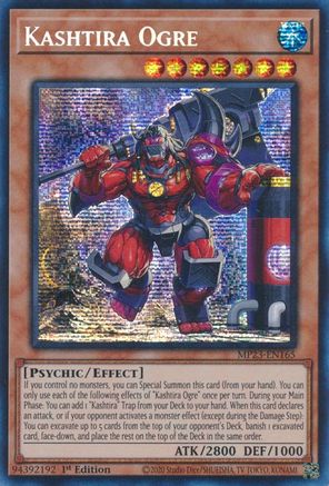 Kashtira Ogre (MP23-EN165) - Prismatic Secret Rare - 1st Edition - 25th Anniversary Tin: Dueling Heroes Mega Pack