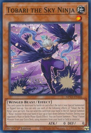 Tobari the Sky Ninja (MP23-EN166) - Common - 25th Anniversary Tin: Dueling Heroes Mega Pack