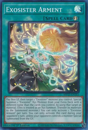 Exosister Arment (MP23-EN261) - Super Rare - 25th Anniversary Tin: Dueling Heroes Mega Pack