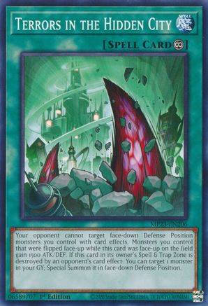Terrors in the Hidden City (MP23-EN206) - Common - 1st Edition - 25th Anniversary Tin: Dueling Heroes Mega Pack