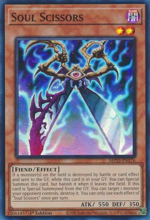 Soul Scissors (MP23-EN176) - Super Rare - 25th Anniversary Tin: Dueling Heroes Mega Pack