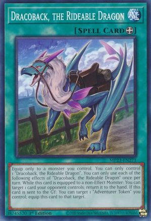 Dracoback, the Rideable Dragon (MP23-EN271) - Common - 25th Anniversary Tin: Dueling Heroes Mega Pack