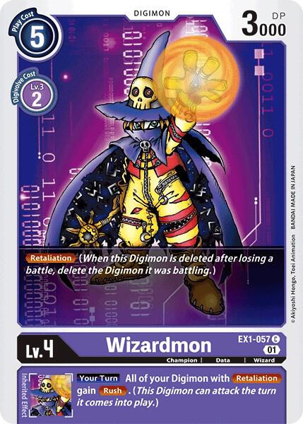Wizardmon EX1-057 C (Classic Collection) 