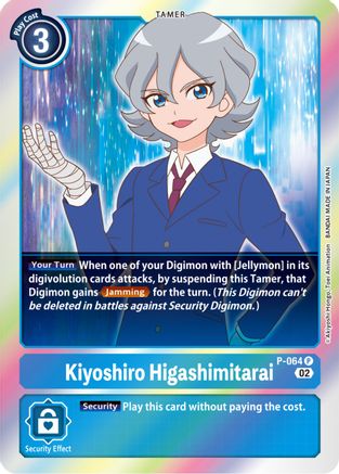 Kiyoshiro Higashimitarai - P-064 (Resurgence Booster Reprint) (P-064) Foil Promo - Resurgence Booster