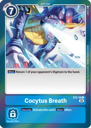 Cocytus Breath (Resurgence Booster Reprint) (ST2-16) Foil Uncommon - Resurgence Booster