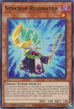Synkron Resonator (SDCK-EN006) - Common - Structure Deck: The Crimson King