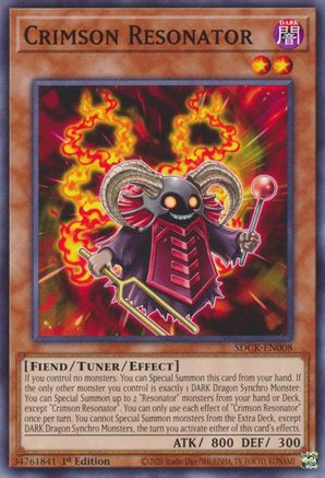 Crimson Resonator (SDCK-EN008) - Common - Structure Deck: The Crimson King
