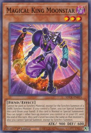 Magical King Moonstar (SDCK-EN015) - Common - Structure Deck: The Crimson King