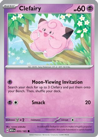 Clefairy 35  - Common - SV: Scarlet & Violet 151
