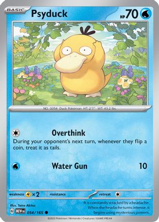 Psyduck - 054/165 54  - Common - SV: Scarlet & Violet 151