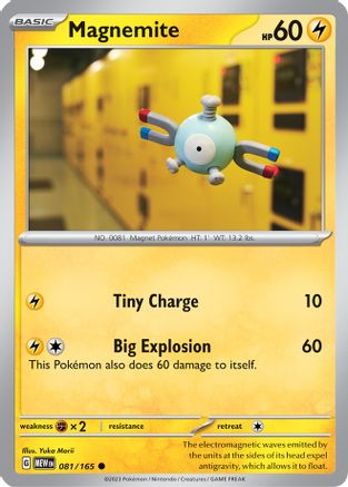 Magnemite 81  - Common - SV: Scarlet & Violet 151
