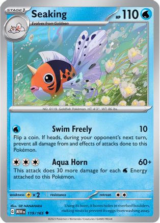 Seaking 119  - Uncommon - SV: Scarlet & Violet 151