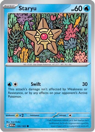 Staryu 120  - Common - SV: Scarlet & Violet 151