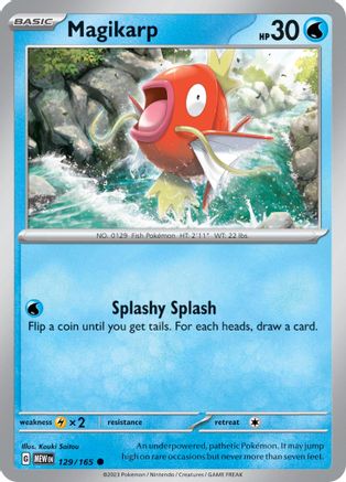 Magikarp 129  - Common - SV: Scarlet & Violet 151