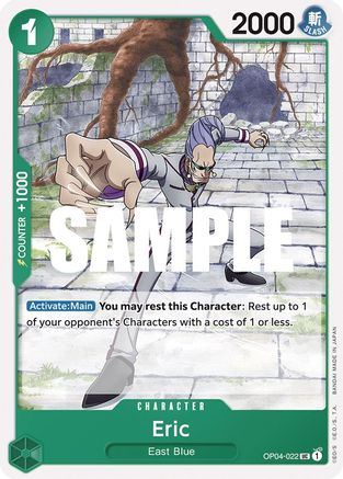 Eric (OP04-022) - Normal Uncommon - Kingdoms of Intrigue