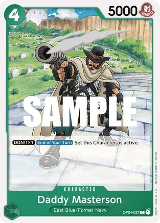 Daddy Masterson (OP04-027) - Normal Common - Kingdoms of Intrigue
