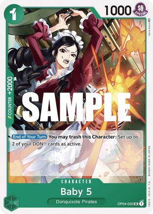 Baby 5 (OP04-032) - Normal Uncommon - Kingdoms of Intrigue