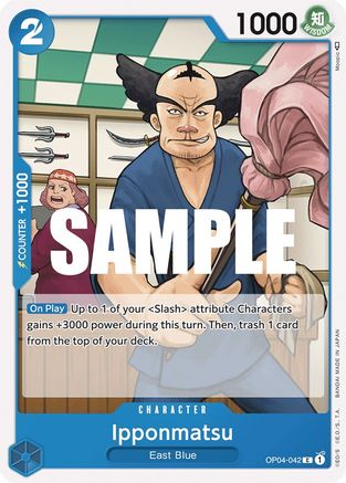 Ipponmatsu (OP04-042) - Normal Common - Kingdoms of Intrigue