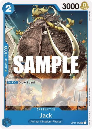 Jack (OP04-049) - Normal Uncommon - Kingdoms of Intrigue