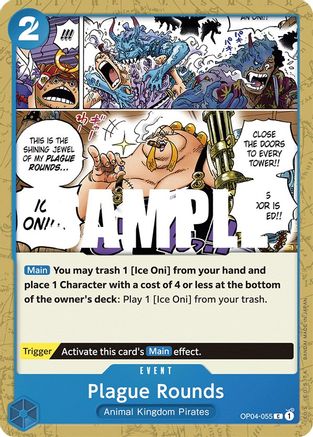 Plague Rounds (OP04-055) - Normal Common - Kingdoms of Intrigue