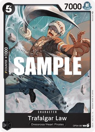 Trafalgar Law (OP04-087) - Normal Common - Kingdoms of Intrigue