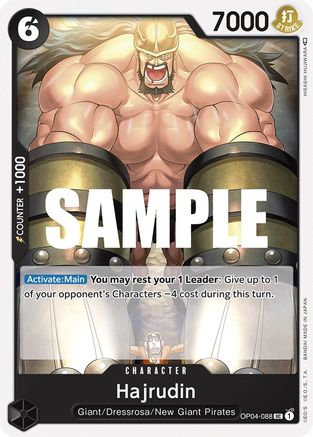 Hajrudin (OP04-088) - Normal Uncommon - Kingdoms of Intrigue