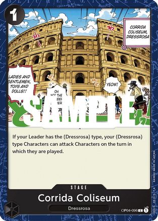 Corrida Coliseum (OP04-096) - Normal Common - Kingdoms of Intrigue