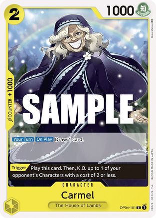 Carmel (OP04-101) - Normal Common - Kingdoms of Intrigue