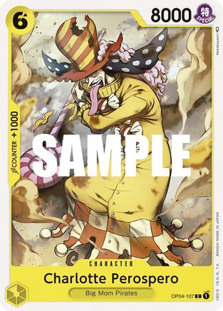 Charlotte Perospero (OP04-107) - Normal Common - Kingdoms of Intrigue