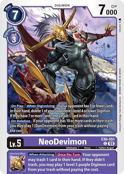 NeoDevimon EX6-051 C (Infernal Ascension) 