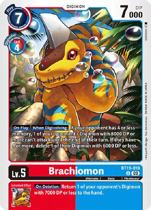 Brachiomon BT15-016 U (Exceed Apocalypse) 