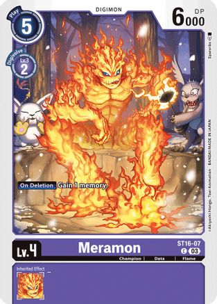 Meramon (ST16-07)  Common - Starter Deck 16: Wolf of Friendship