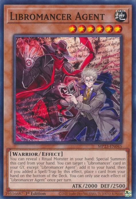 Libromancer Agent MP23-EN045 (25th Anniversary Tin: Dueling Heroes Mega Pack)  - 1st Edition