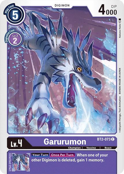 Garurumon BT2 073 BT2-073 C (Release Special Booster 1.0) 