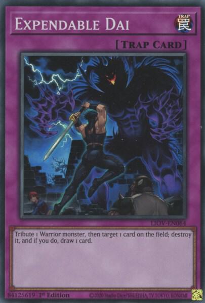 Expendable Dai LIOV-EN084 (Lightning Overdrive)  - 1st Edition