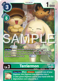 Terriermon Reprint EX4-032 C (Starter Deck 17: Double Typhoon Advanced Deck Set)  - Foil