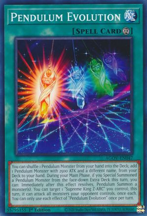 Pendulum Evolution (AGOV-EN047) - Common - Age of Overlord