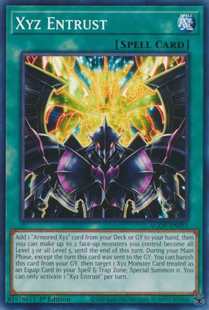 Xyz Entrust (AGOV-EN051) - Common - 1st Edition - Age of Overlord