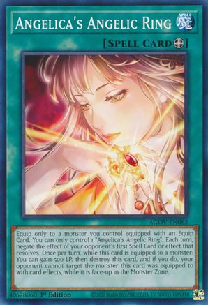 Angelica's Angelic Ring (AGOV-EN065) - Common - Age of Overlord