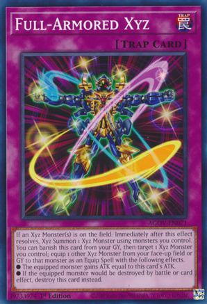 Full-Armored Xyz (AGOV-EN071) - Common - 1st Edition - Age of Overlord