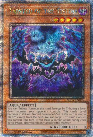 Tainted of the Tistina (Quarter Century Secret Rare) (AGOV-EN088) - Quarter Century Secret Rare - Age of Overlord