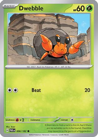 Dwebble 6  - Common - SV04: Paradox Rift