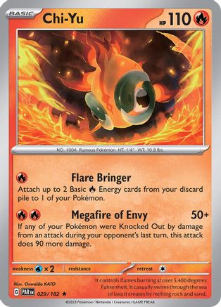 Chi-Yu 29 Holofoil - Rare - SV04: Paradox Rift