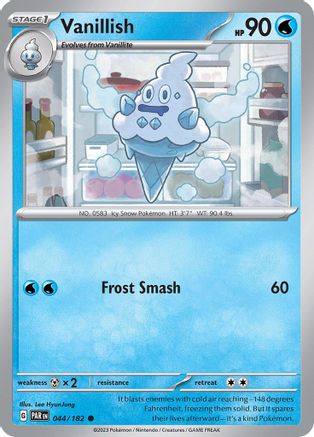 Vanillish - 044/182 44  - Common - SV04: Paradox Rift