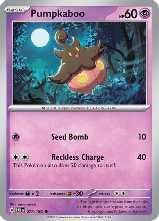 Pumpkaboo 77  - Common - SV04: Paradox Rift